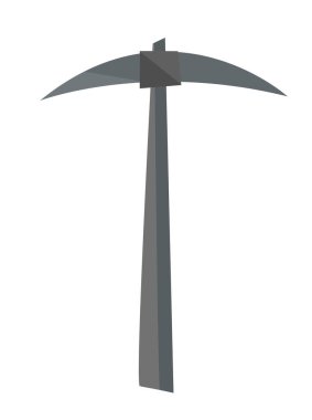 Araç vektör karikatür çizim maden kazma.