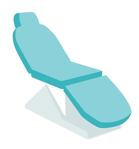 Sedia dentale vettoriale illustrazione cartone animato . — Vettoriale Stock