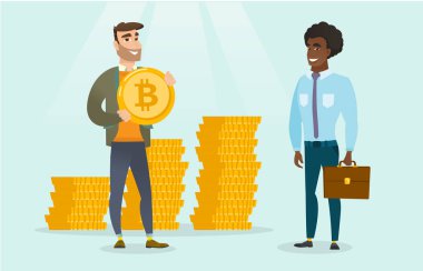 Bitcoins onun başlangıç için yatırımcı soran adam.