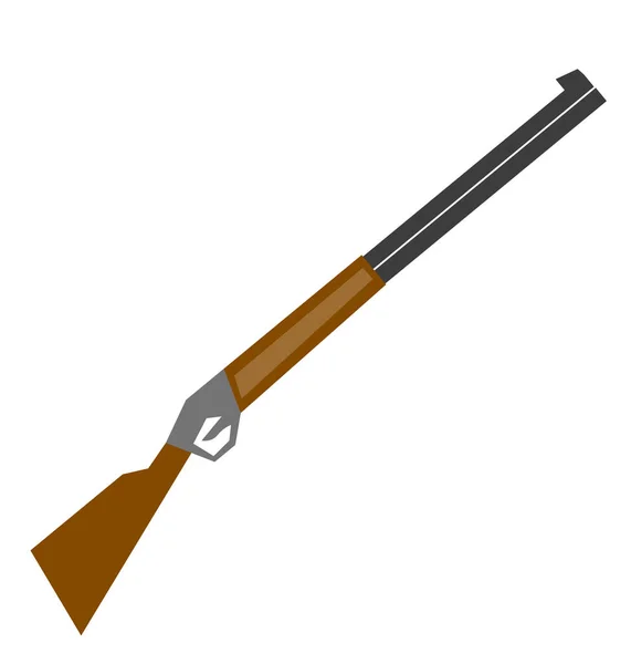 Rifle esporte tiro vetor desenho animado ilustração . — Vetor de Stock