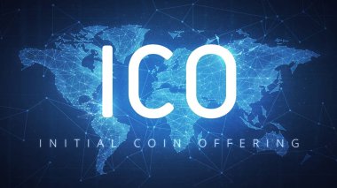 ICO ilk para fütüristik hud afiş teklif