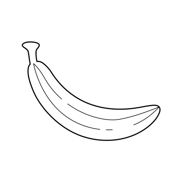 Banana vector line icon. — Stock Vector