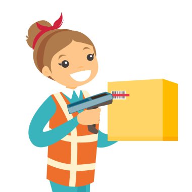 Beyaz depo alt kutusunu barkod tarama