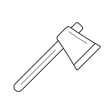 Balta satır simgesi.