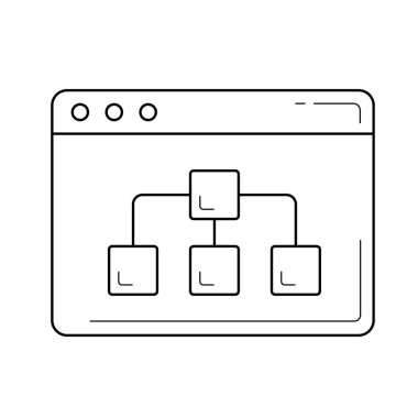 Site Haritası satırı simgesi.