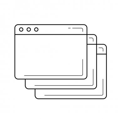 Yeni sekme satırı simgesi.