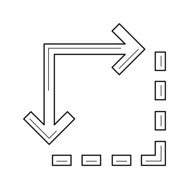 İçerik eklenti satırı simgesi.