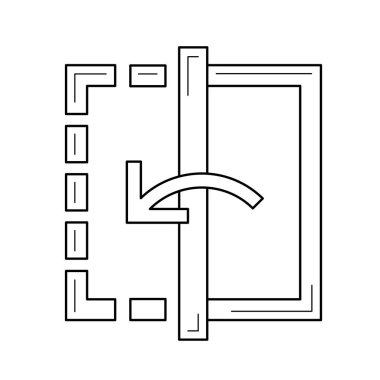 Görüntü hat simgesi yansıtacak.