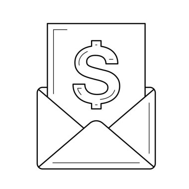 Okuma sonrası satırı simgesi.