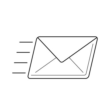 E- posta satırı simgesi gönder.