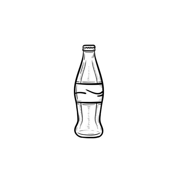 Soft drink hand drawn sketch icon. — Stock Vector