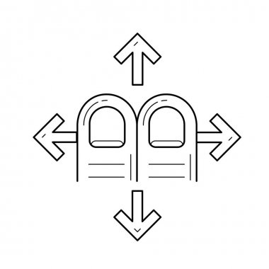 Satır simgesini büyüt.