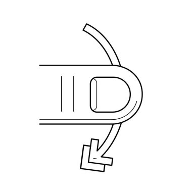 Çapraz-slayt satırı simgesi.