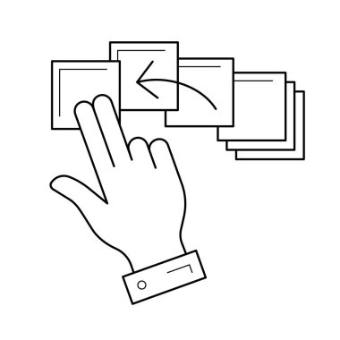 Satırı simgesi fan.