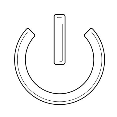 Güç düğmesi simgesi.