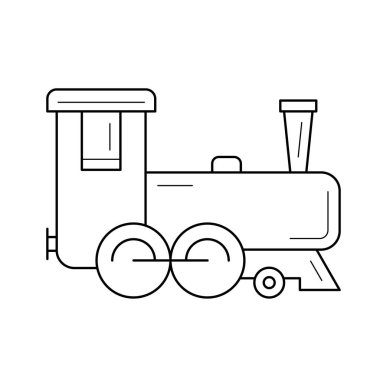 Tren satırı simgesi.