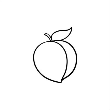 Erik el çizilmiş kroki simgesi.