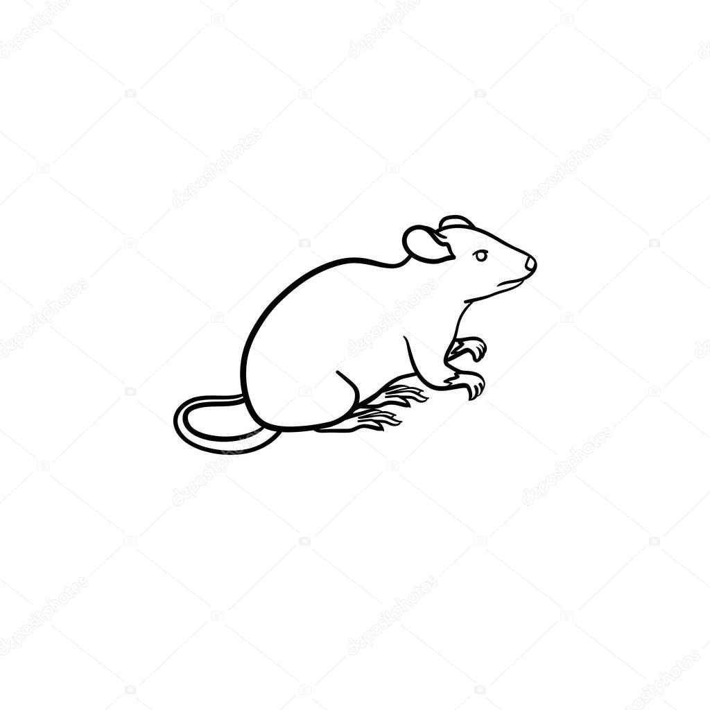 ロイヤリティフリーマウス 実験 イラスト フリー 動物ゾーン