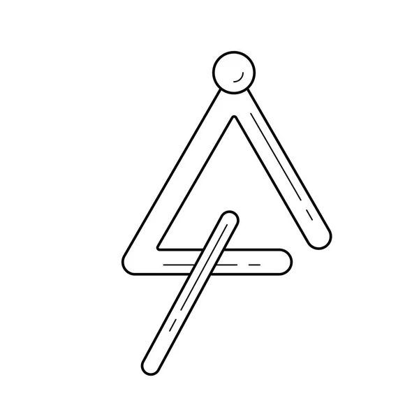 Reangle-line icon . — стоковый вектор