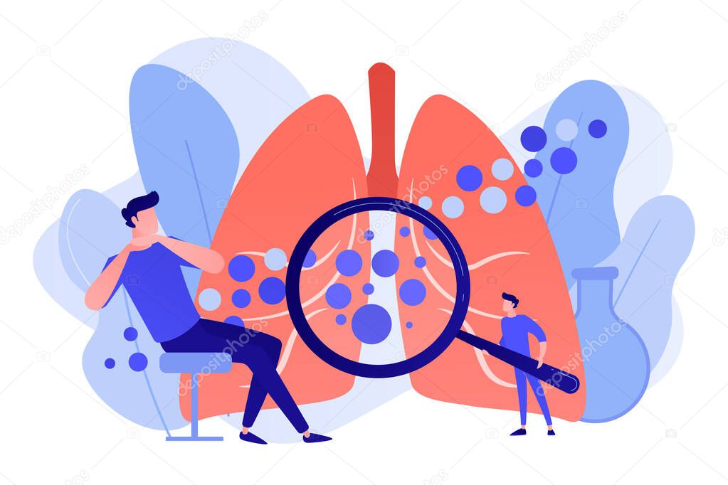 Anaphylaxis concept vector illustration.