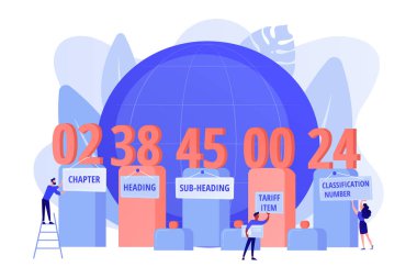Uyumlu sistem konsept vektör çizimi