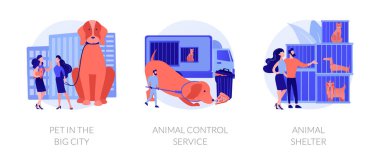 Pet maintenance vector concept metaphors