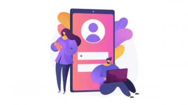 Kullanıcı doğrulaması 4K döngü canlandırması.