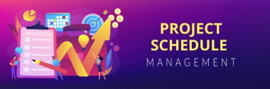 Proje planlama konsepti başlığı