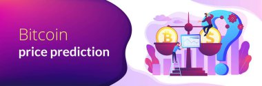 Bitcoin fiyat tahmin kavramı başlığı