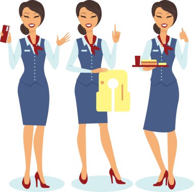 güzel uçuş görevlileri