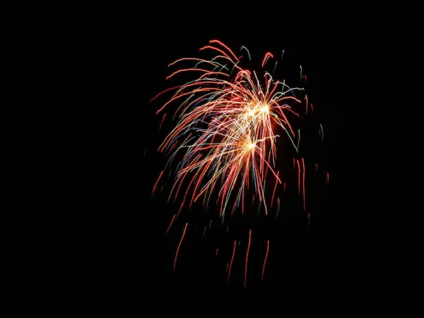 Fireworks in the sky — Stock Photo, Image