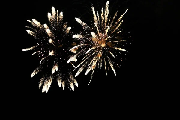 Fireworks in the sky — Stock Photo, Image