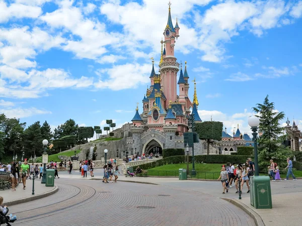 Disneyland Παρισιού κάστρο — Φωτογραφία Αρχείου