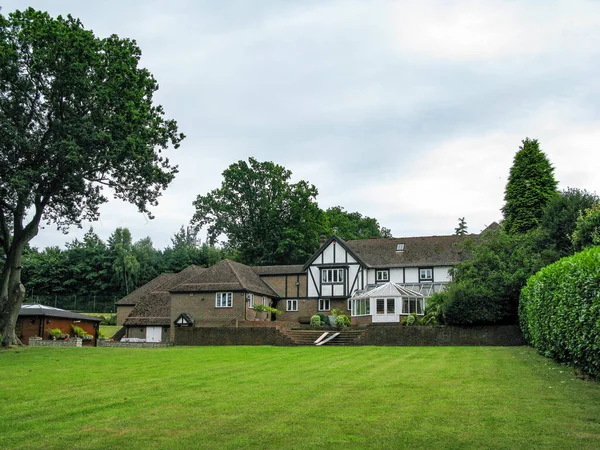 Une Grande Maison Domaine Style Tudor Royaume Uni — Photo