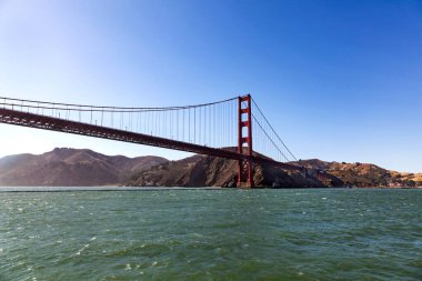 San Francisco 'daki Golden Gate Köprüsü.