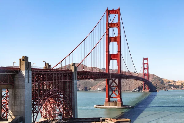 Γέφυρα Γκόλντεν Γκέιτ Στο Σαν Φρανσίσκο — Φωτογραφία Αρχείου
