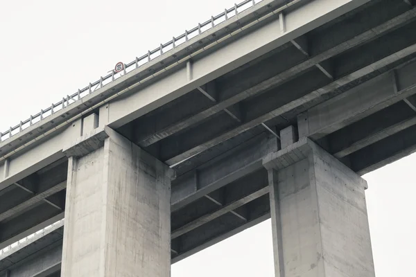 Concrete Elevated Highway Overpass — Stock Photo, Image