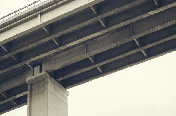 Concrete Elevated Highway Overpass — Stock Photo, Image