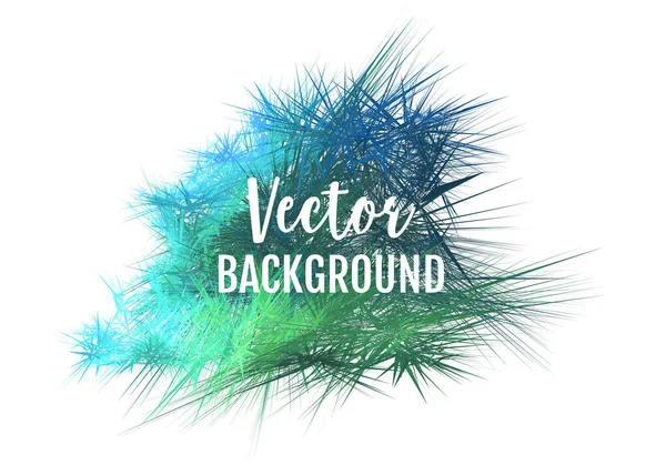 Abstrakt grøn blå vektor backgound – Stock-vektor