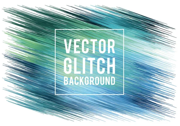 Glitch achtergrond, vector — Stockvector