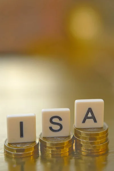 Individual Savings Account Isa — Stock Photo, Image