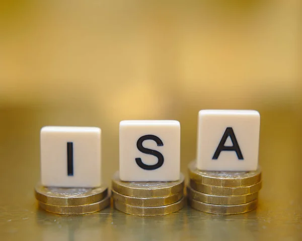 Individual Savings Account Isa — Stock Photo, Image