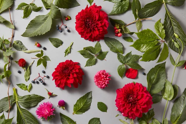 Banyak mawar alami merah latar belakang mulus — Stok Foto