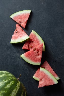 Arka plan taze karpuz