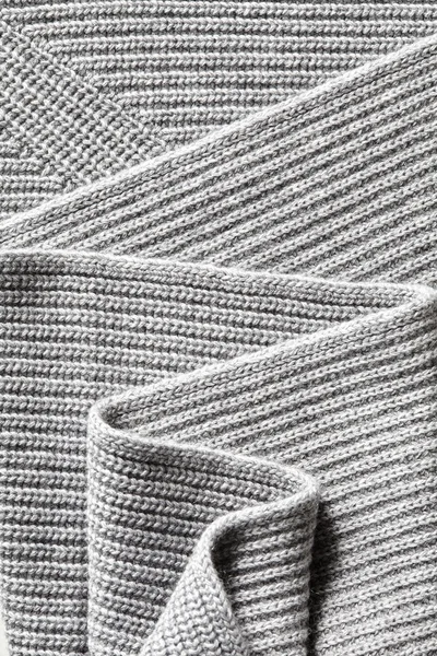 Makro faktura tkaniny dzianiny bawełnianej — Zdjęcie stockowe