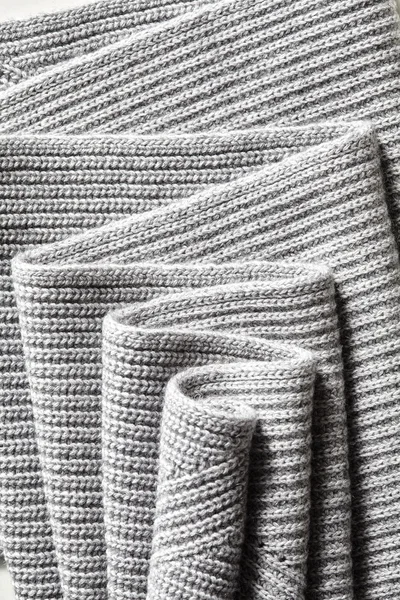 Трикотажная текстура шарфа — стоковое фото
