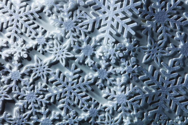 Diferente padrão de flocos de neve — Fotografia de Stock