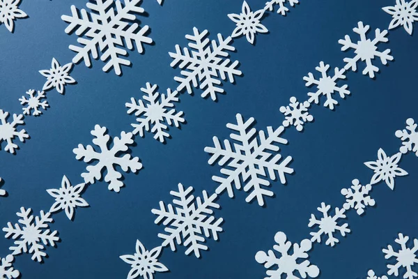 Motif décoratif de flocons de neige — Photo