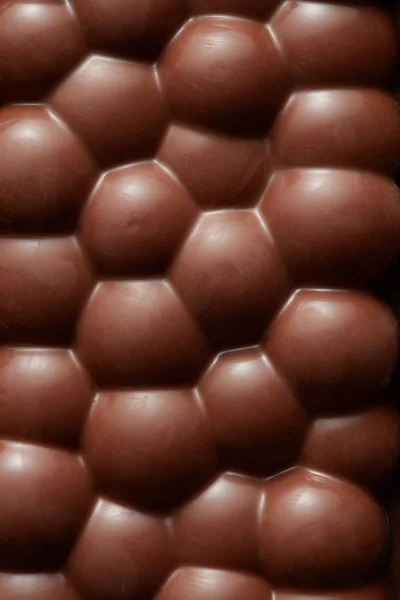 Porous chocolate piece — Stock Photo, Image