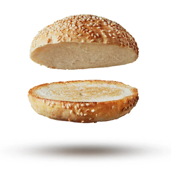 Empty Burger bun — Stock Photo, Image